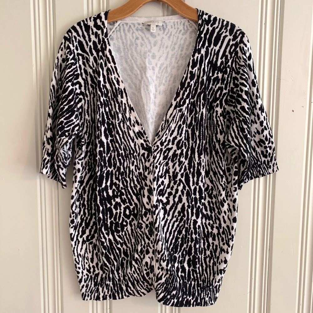 Talbots short sleeve cardigan
